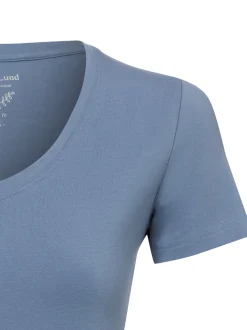 Marie Lund Damen T-Shirt in hellblau - Ärmel: kurzarm