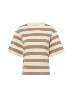 Marie Lund Damen T-Shirt in taupe vanille