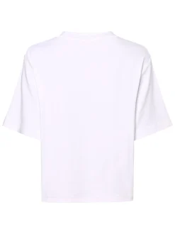 Marie Lund Damen T-Shirt in weiß - Ausschnitt: Rundhals