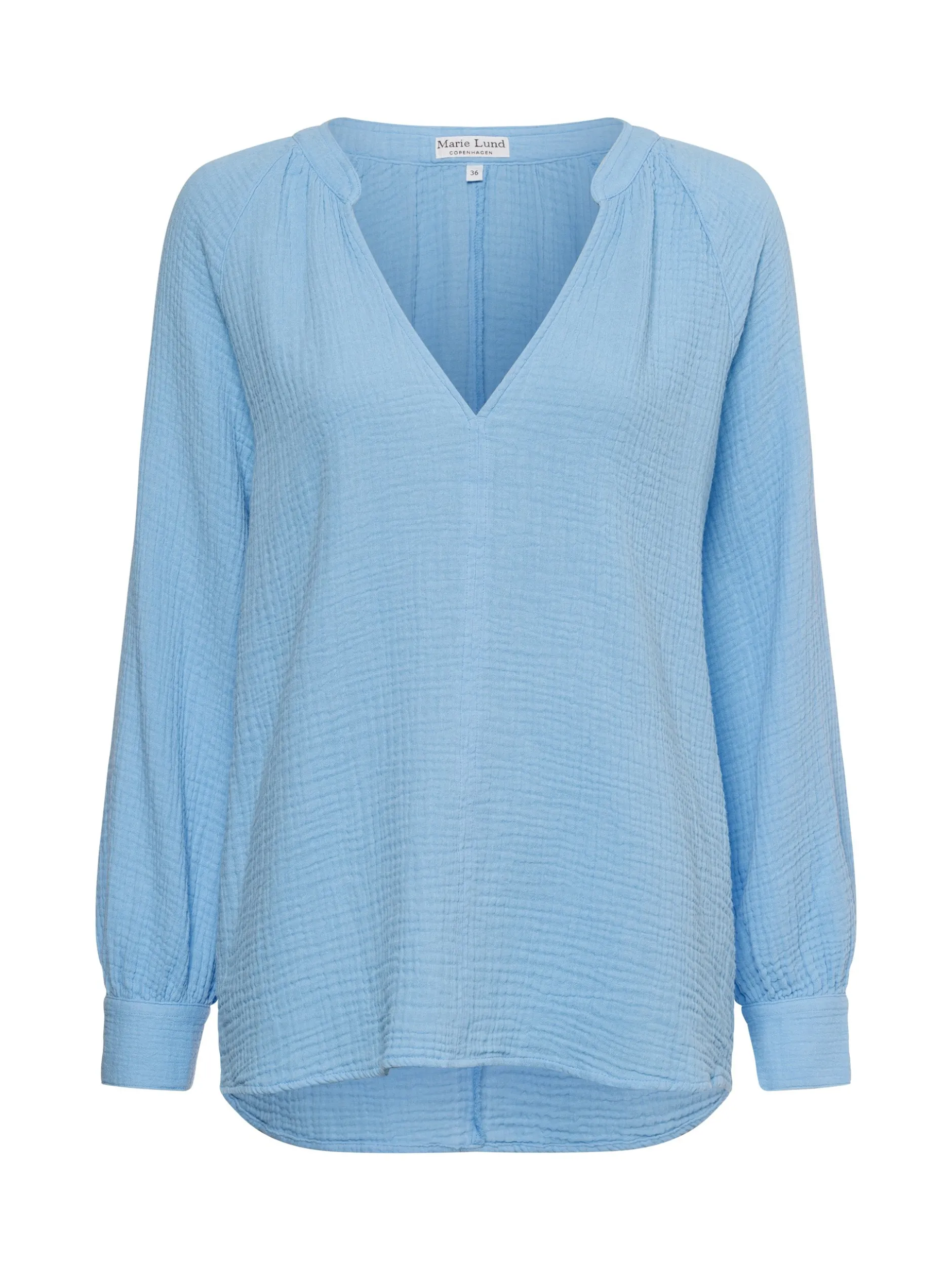 Marie Lund Damen Tunikabluse in hellblau