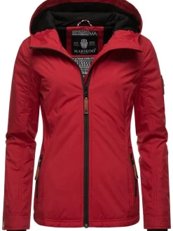 Marikoo Damen Übergangsjacke - Brombeere in rot