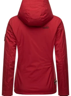 Marikoo Damen Übergangsjacke - Brombeere in rot