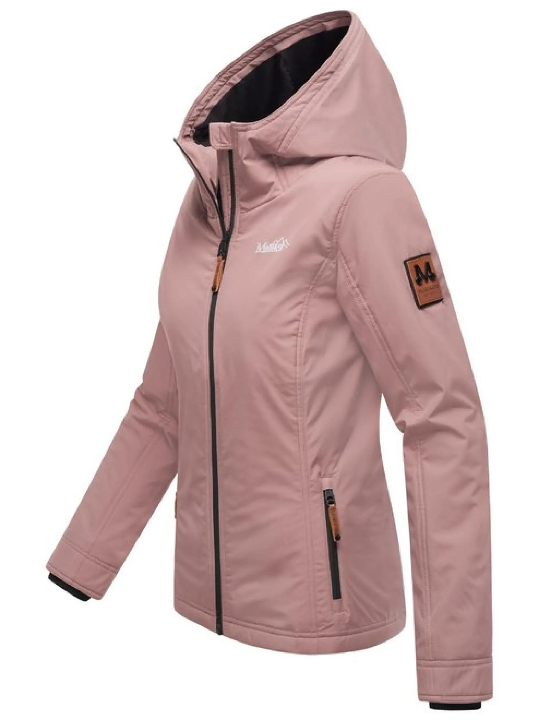 Marikoo Damen Übergangsjacke - Brombeere in altrosa