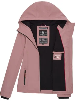 Marikoo Damen Übergangsjacke - Brombeere in altrosa