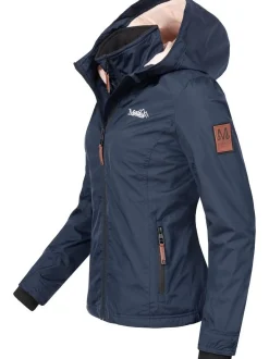 Marikoo Damen Übergangsjacke - Erdbeere in marine