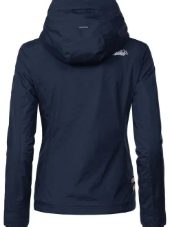 Marikoo Damen Übergangsjacke - Erdbeere in marine