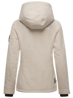 Marikoo Damen Übergangsjacke - Brombeere in beige
