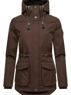 Marikoo Damen Übergangsjacke - Babetaa Prc in schoko