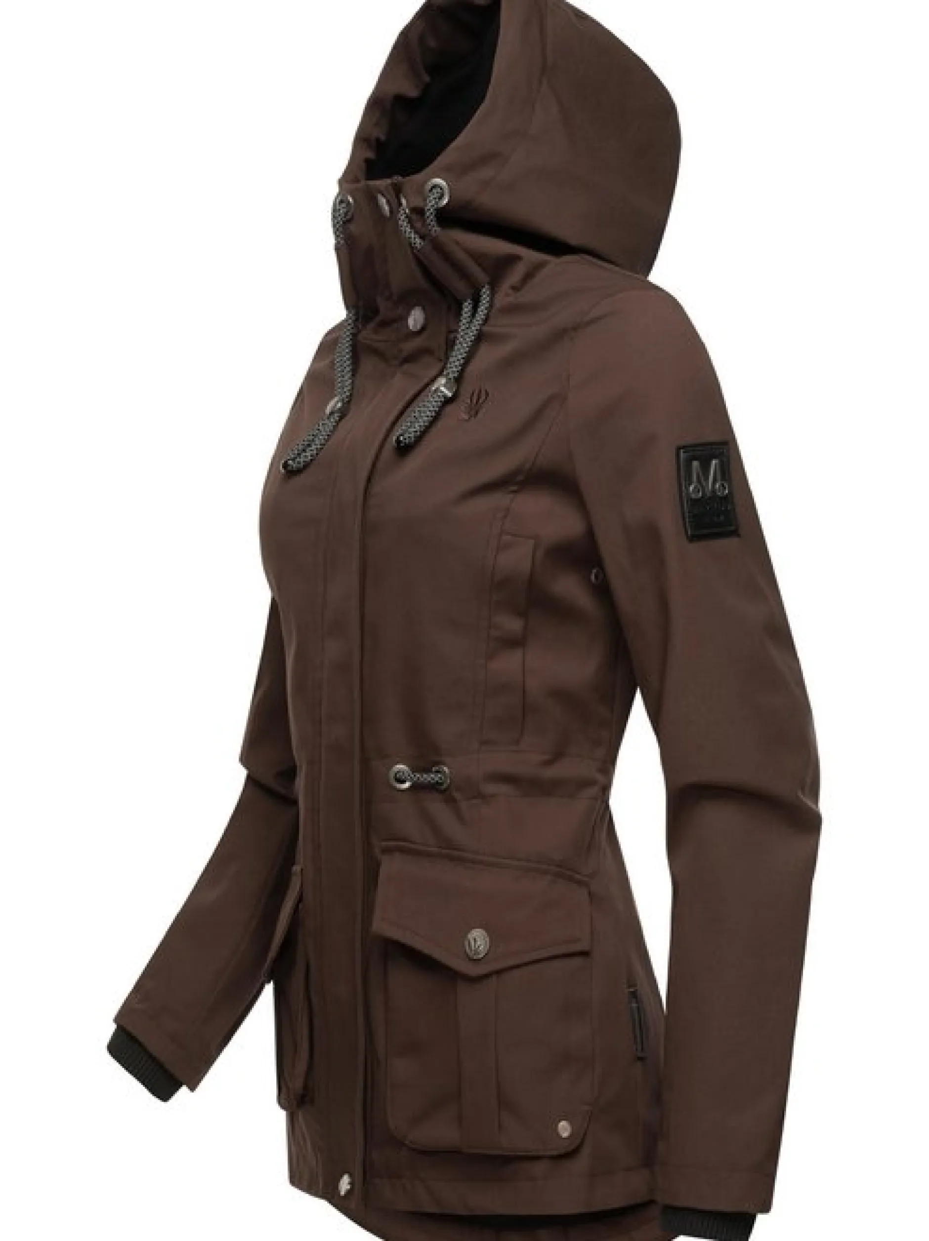 Marikoo Damen Übergangsjacke - Babetaa Prc in schoko