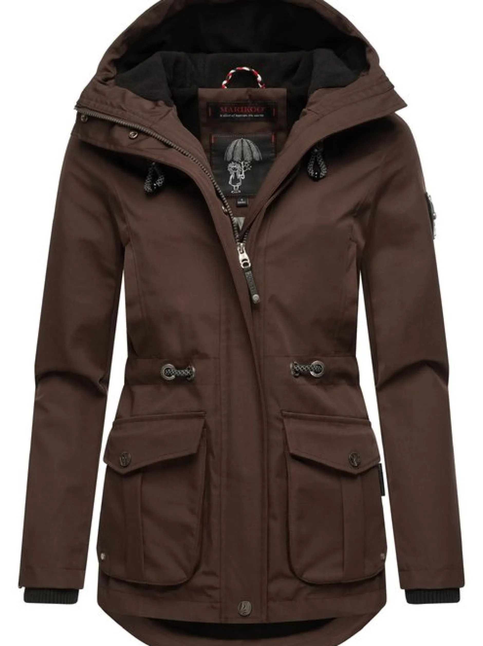 Marikoo Damen Übergangsjacke - Babetaa Prc in schoko