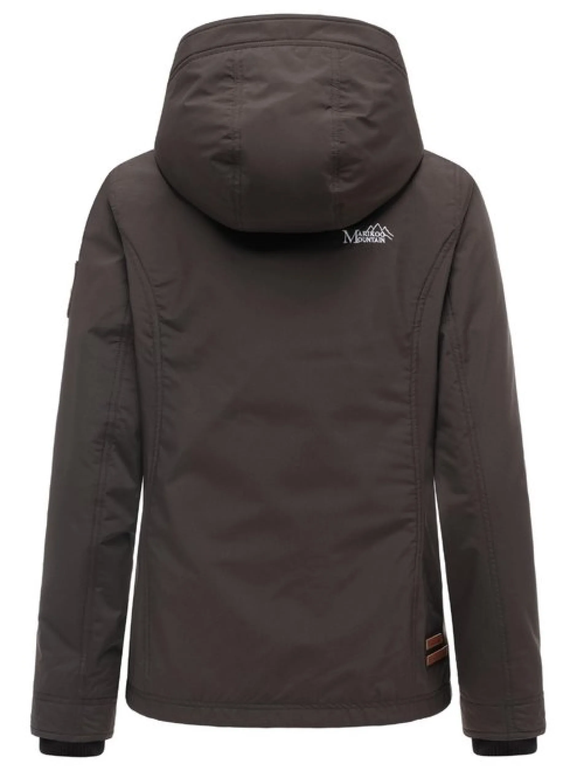 Marikoo Damen Übergangsjacke - Brombeere in schoko