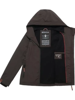 Marikoo Damen Übergangsjacke - Brombeere in schoko