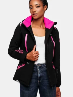 Marikoo Damen Übergangsjacke - Mount-Cho-Oyu in schwarz