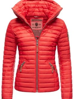 Marikoo Damen Übergangsjacke - Löwenbaby in rot