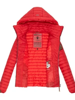 Marikoo Damen Übergangsjacke - Löwenbaby in rot