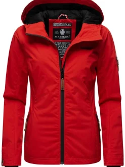 Marikoo Damen Übergangsjacke - Brombeere in rot