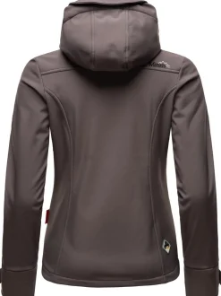 Marikoo Damen Übergangsjacke - Kleinezicke in grau