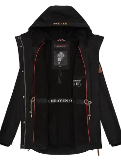 Marikoo Damen Übergangsjacke - Babetaa in schwarz
