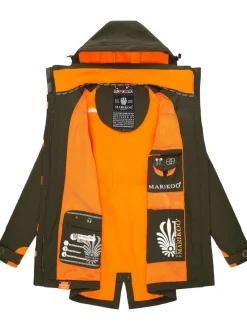 Marikoo Damen Übergangsjacke - Soulinaa in oliv