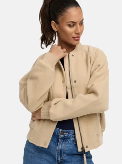 Marikoo Damen Collegejacke - Zunaa 16 in beige