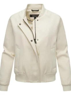 Marikoo Damen Collegejacke - Zunaa 16 in weiß