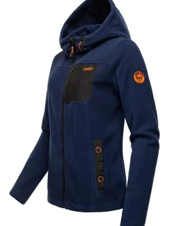 Marikoo Damen Fleecejacke - Mount Iwaki in marine