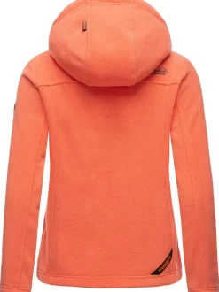 Marikoo Damen Fleecejacke - Mount Iwaki in koralle