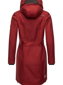 Marikoo Damen Funktionsmantel - Racquellee in rot