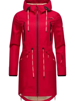 Marikoo Damen Funktionsmantel - Racquellee in fuchsia