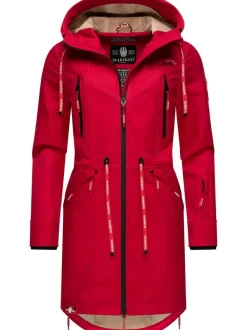 Marikoo Damen Funktionsmantel - Racquellee in fuchsia