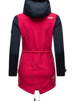 Marikoo Damen Funktionsmantel - Zimtzicke in fuchsia