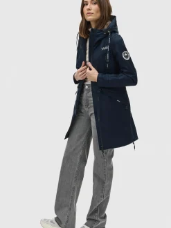 Marikoo Damen Funktionsmantel - Racquellee in marine