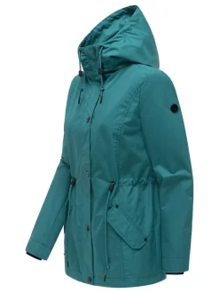 Marikoo Damen Outdoorjacke - Bonbonparty 16 in aqua
