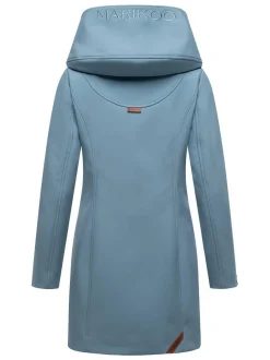 Marikoo Damen Softshellmantel - Mayleen in hellblau