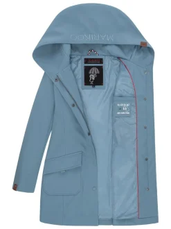 Marikoo Damen Softshellmantel - Mayleen in hellblau