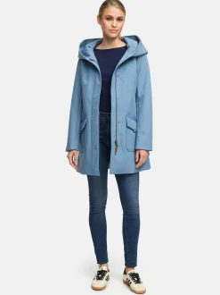 Marikoo Damen Softshellmantel - Mayleen in hellblau