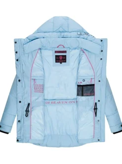 Marikoo Damen Steppjacke - Akumaa in hellblau