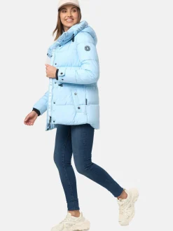 Marikoo Damen Steppjacke - Akumaa in hellblau