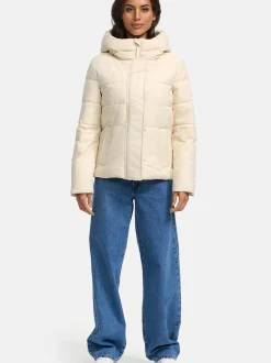 Marikoo Damen Steppjacke - Elira 16 in beige