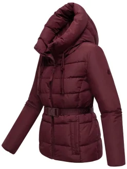 Marikoo Damen Steppjacke - Himee 16 in rot