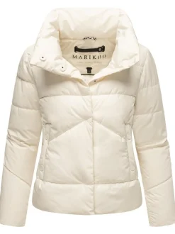 Marikoo Damen Steppjacke - Jalliaa 16 in weiß