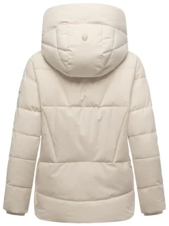 Marikoo Damen Steppjacke - Kuschelnasee 16 in beige