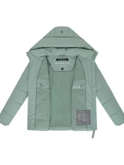 Marikoo Damen Steppjacke - Kuschelnasee 16 in mint