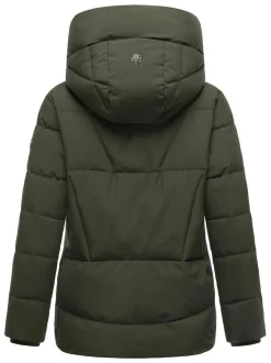 Marikoo Damen Steppjacke - Kuschelnasee 16 in oliv