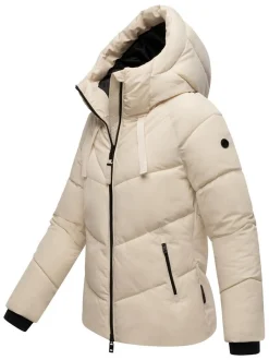 Marikoo Damen Steppjacke - Kwamee 16 in beige