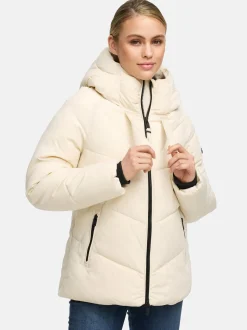 Marikoo Damen Steppjacke - Kwamee 16 in beige