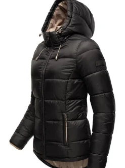 Marikoo Damen Steppjacke - Leandraa in schwarz