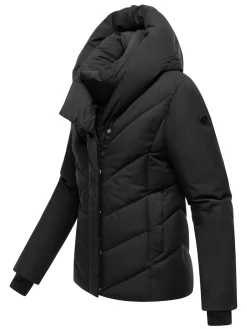 Marikoo Damen Steppjacke - Nadiraa 16 in schwarz