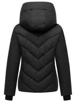 Marikoo Damen Steppjacke - Nadiraa 16 in schwarz