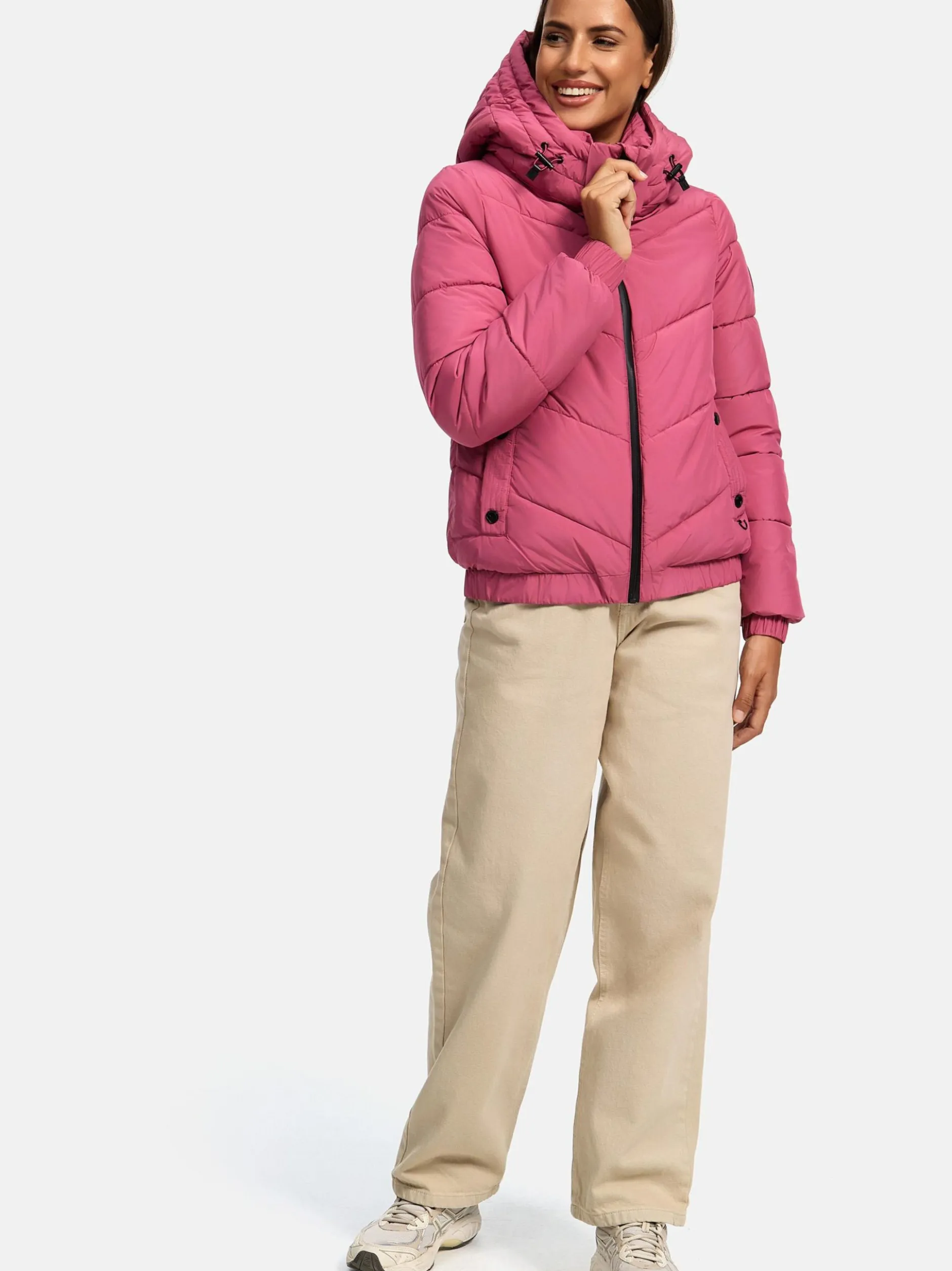 Marikoo Damen Steppjacke - Nayanaa XVI in rot